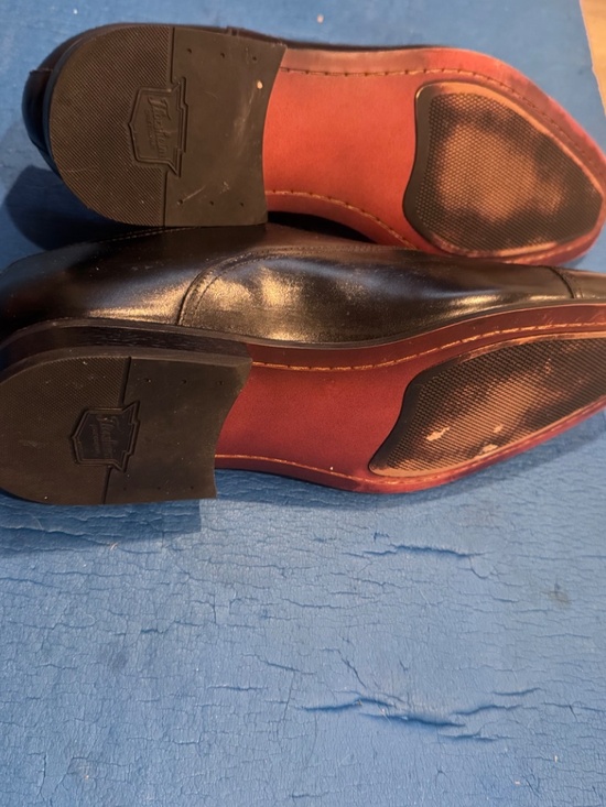 Florsheim Black Cap Toe Mens Dress Shoes